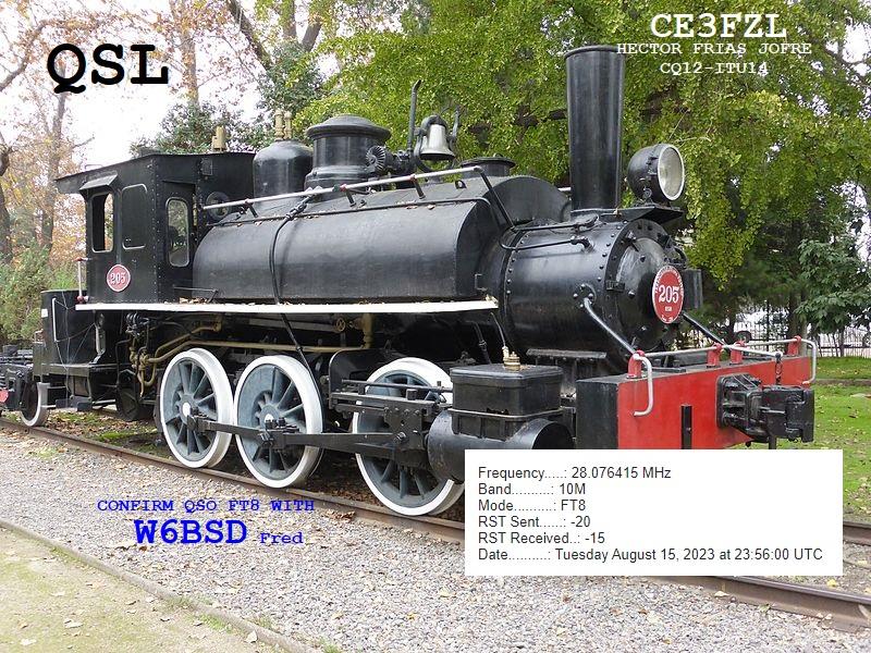 QSL Card received by W6BSD: no_293
