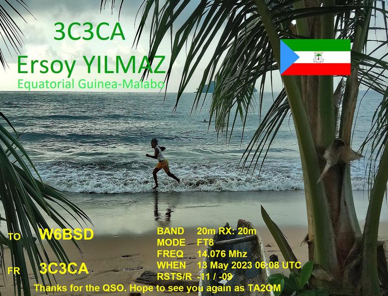 QSL Card received by W6BSD: no_288
