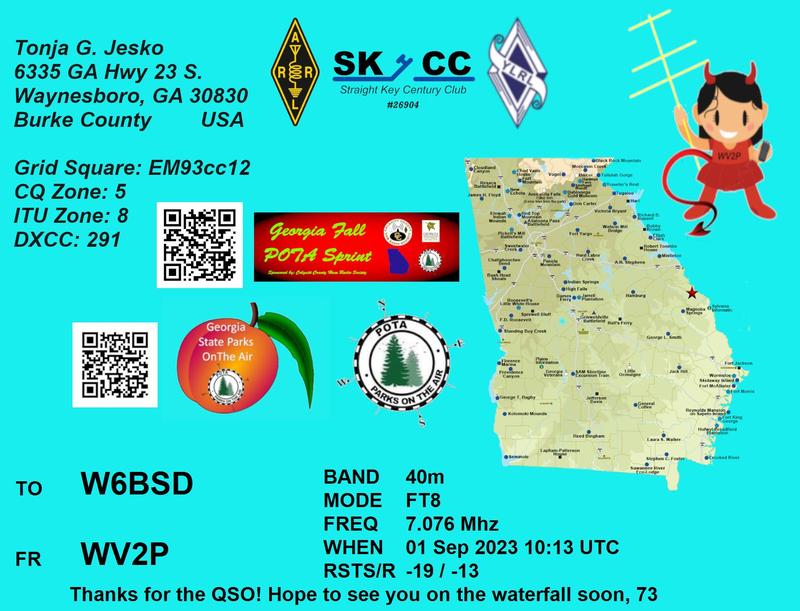 QSL Card received by W6BSD: no_277