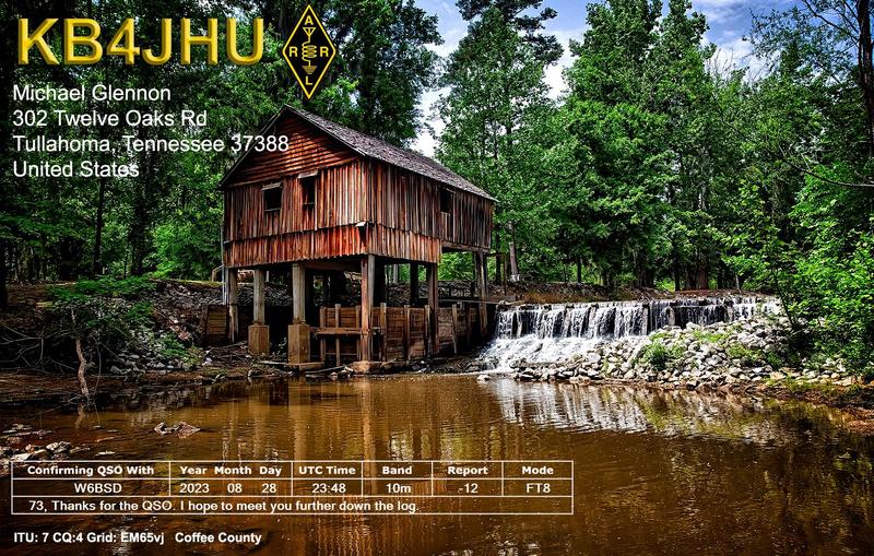 QSL Card received by W6BSD: no_276