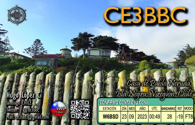 QSL Card received by W6BSD: no_256