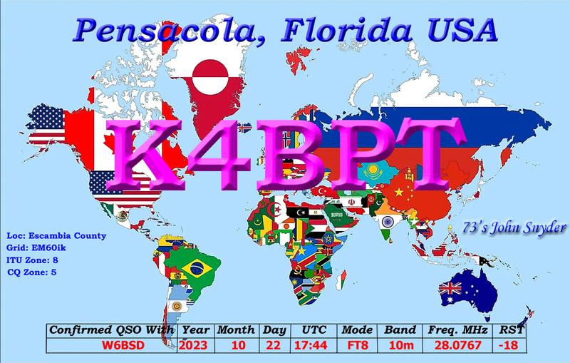 QSL Card received by W6BSD: no_241