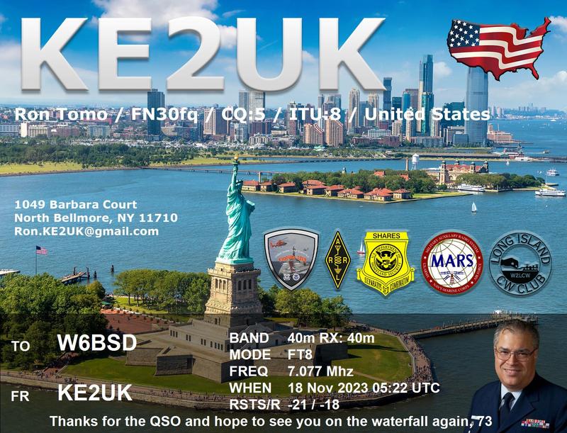 QSL Card received by W6BSD: no_204