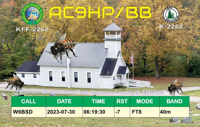 QSL Card received by W6BSD: no_199