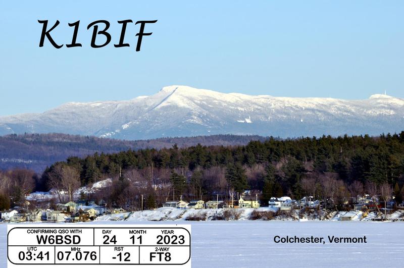 QSL Card received by W6BSD: no_182