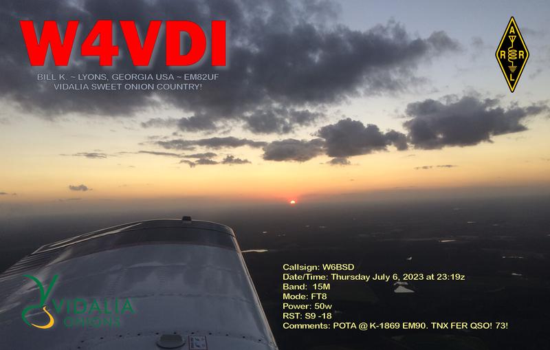 QSL Card received by W6BSD: no_156