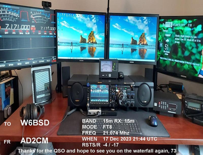 QSL Card received by W6BSD: no_143