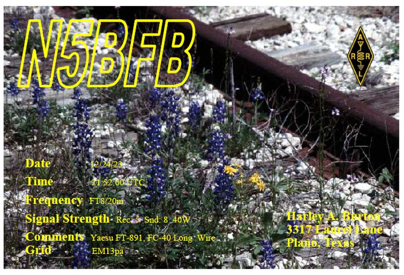 QSL Card received by W6BSD: no_128