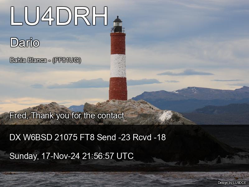 QSL Card received by W6BSD: no_83