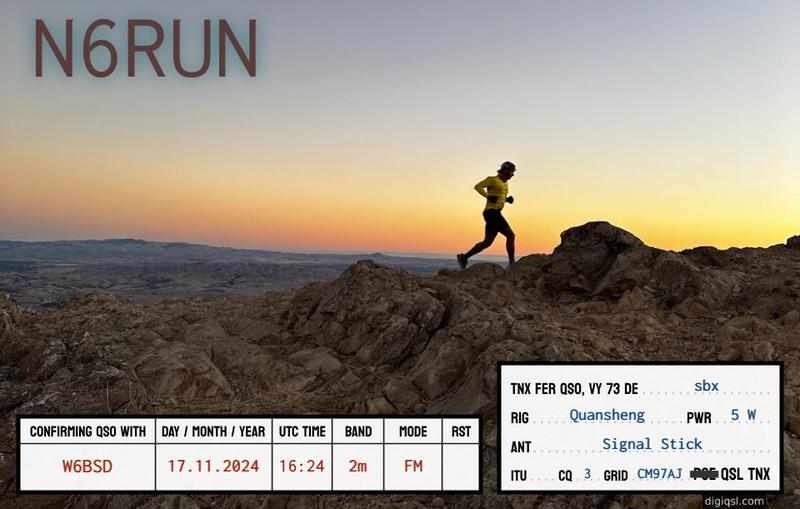 QSL Card received by W6BSD: no_81