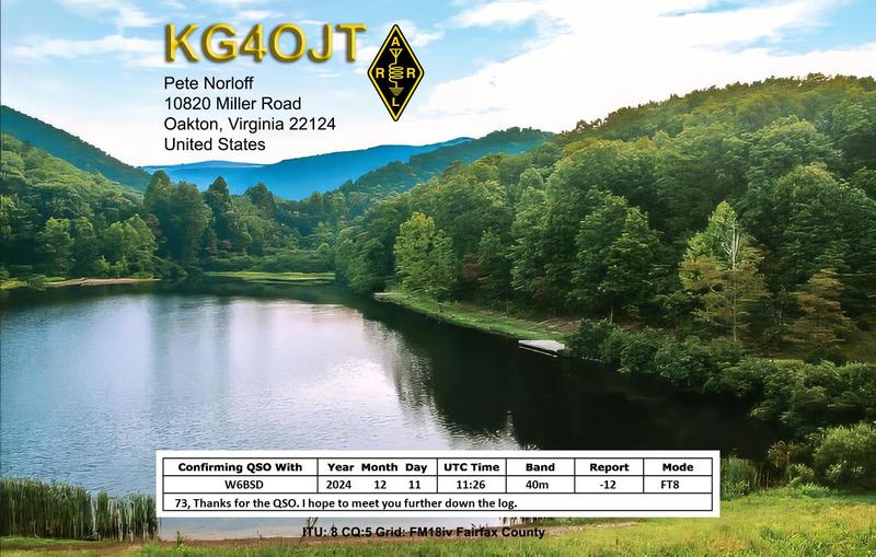 QSL Card received by W6BSD: no_64