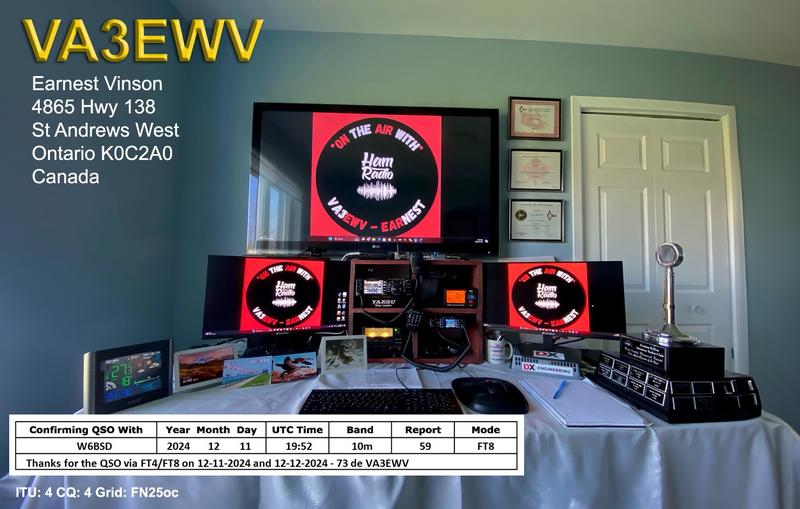 QSL Card received by W6BSD: no_63