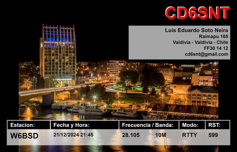 QSL Card received by W6BSD: no_60