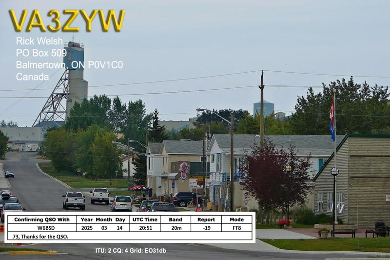 QSL Card received by W6BSD: no_40