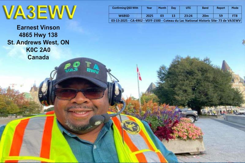 QSL Card received by W6BSD: no_37
