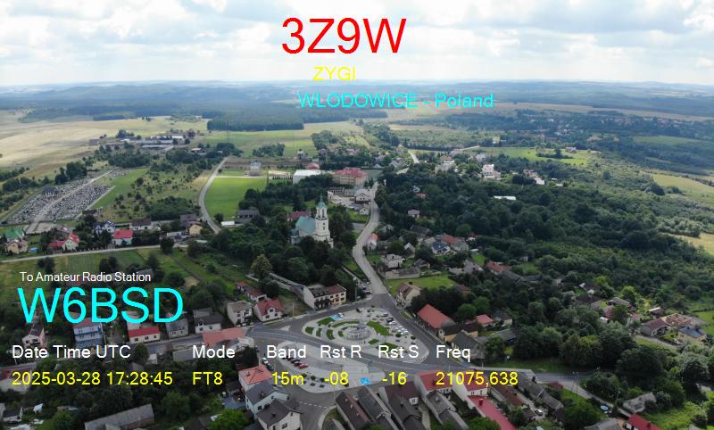 QSL Card received by W6BSD: no_25