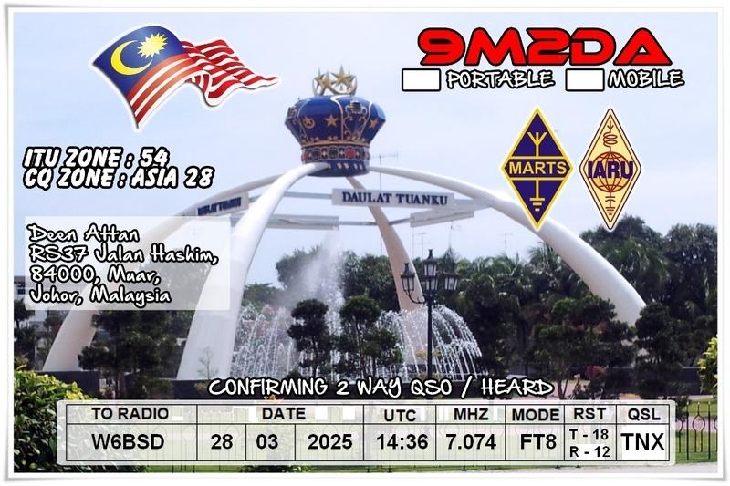 QSL Card received by W6BSD: no_21